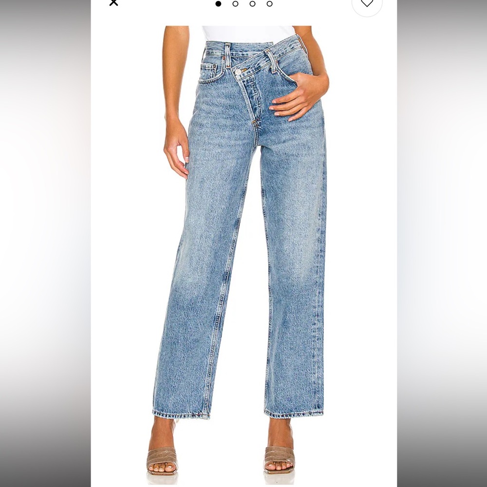 Agolde criss cross jeans 28